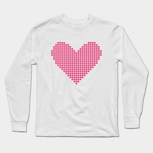 pink heart Long Sleeve T-Shirt